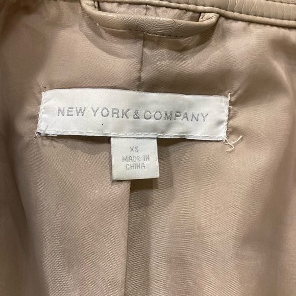 Faux leather moto jacket - Picture 3 of 6